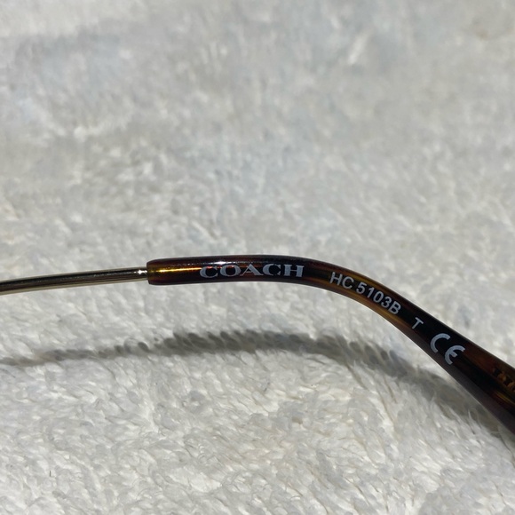 Coach HC5103B 9005 Light Gold Eyeglasses Designer 52-17-140 FRAMES ONLY - Picture 3 of 7